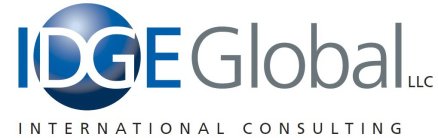 IDGEGLOBALLLC INTERNATIONAL CONSULTING