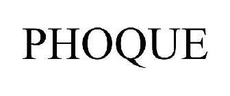 PHOQUE