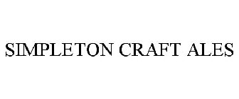 SIMPLETON CRAFT ALES