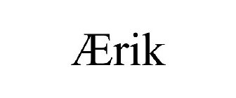 ÆRIK