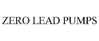 ZERO LEAD PUMPS