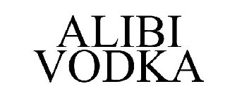 ALIBI VODKA