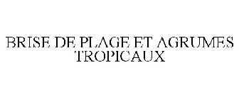 BRISE DE PLAGE ET AGRUMES TROPICAUX