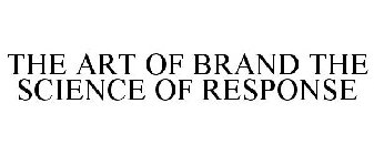 THE ART OF BRAND THE SCIENCE OF RESPONSE