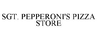 SGT. PEPPERONI'S PIZZA STORE
