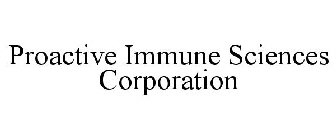 PROACTIVE IMMUNE SCIENCES CORPORATION