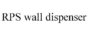 RPS WALL DISPENSER