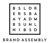 BRAND ASSEMBLY BSLDRERSBAAYADMBSUNLNIBSD