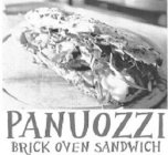 PANUOZZI BRICK OVEN SANDWICH