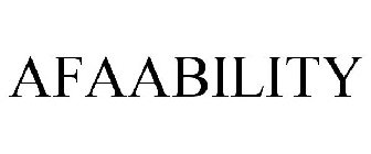 AFAABILITY