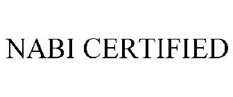 NABI CERTIFIED