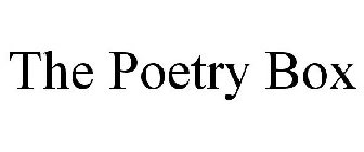 THE POETRY BOX