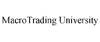 MACROTRADING UNIVERSITY