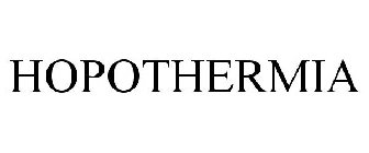 HOPOTHERMIA