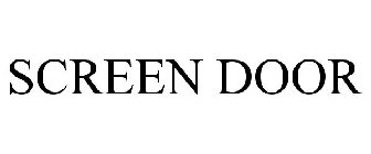 SCREEN DOOR