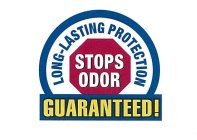 LONG-LASTING PROTECTION STOPS ODOR GUARANTEED!