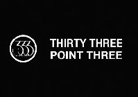 33.3 THIRTY THREE POINT THREE