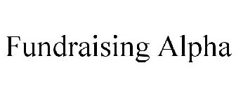 FUNDRAISING ALPHA