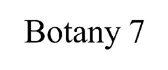 BOTANY 7