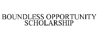 BOUNDLESS OPPORTUNITY SCHOLARSHIP