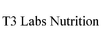 T3 LABS NUTRITION