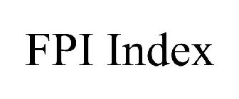 FPI INDEX