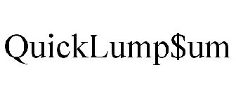 QUICKLUMP$UM