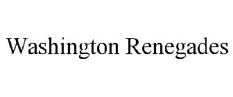 WASHINGTON RENEGADES