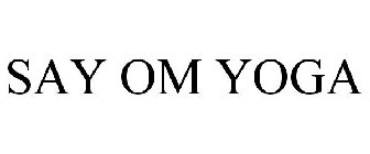 SAY OM YOGA