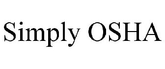 SIMPLY OSHA