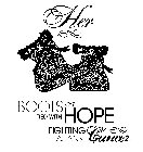 HER BOOTS TIED WITH HOPE FIGHTING AGAINST CANCER