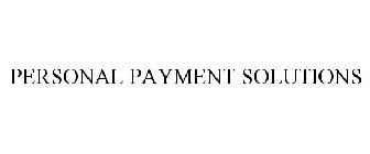 PERSONAL PAYMENT SOLUTIONS