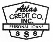 ATLAS CREDIT CO. INC. PERSONAL LOANS