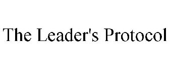 THE LEADER'S PROTOCOL