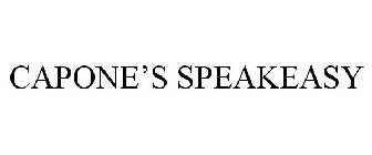 CAPONE'S SPEAKEASY