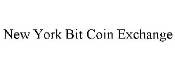 NEW YORK BIT COIN EXCHANGE