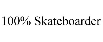 100% SKATEBOARDER