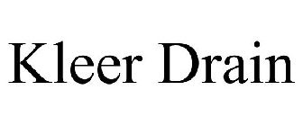 KLEER DRAIN