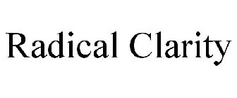 RADICAL CLARITY