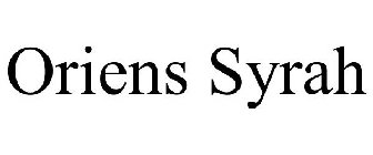 ORIENS SYRAH