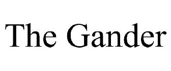 THE GANDER