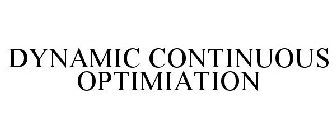 DYNAMIC CONTINUOUS OPTIMIATION