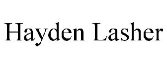HAYDEN LASHER