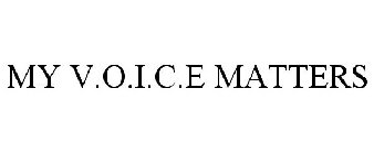 MY V.O.I.C.E MATTERS