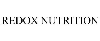 REDOX NUTRITION