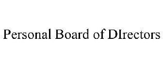PERSONAL BOARD OF DIRECTORS