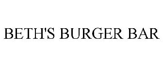 BETH'S BURGER BAR