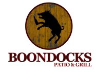 BOONDOCKS PATIO & GRILL