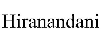 HIRANANDANI