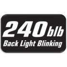 240 BLB BACK LIGHT BLINKING